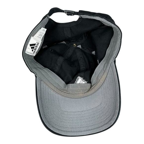 Adidas Hat Cap Black Grey Strap back Base Ball Climate Adult One Size Used - Picture 3 of 11